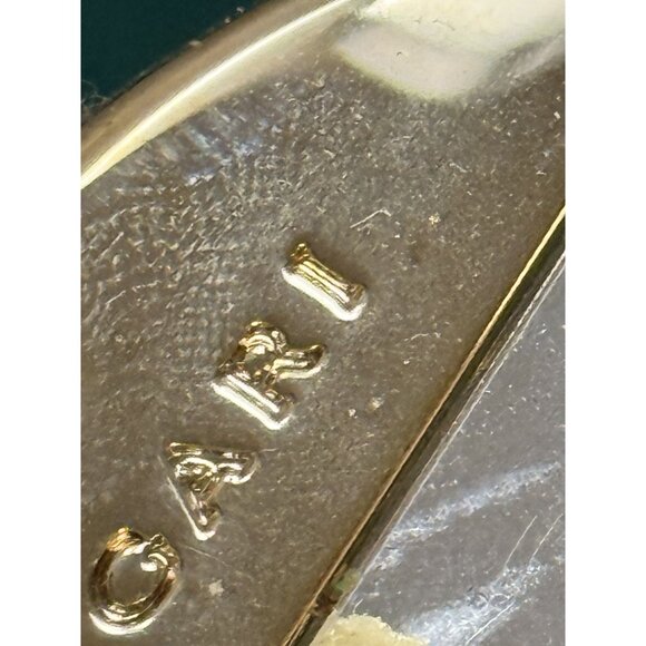 Bvlgari Serpenti Forever Emerald Green Leather Crossbody Bag With Gold Chain Str - Picture 14 of 16